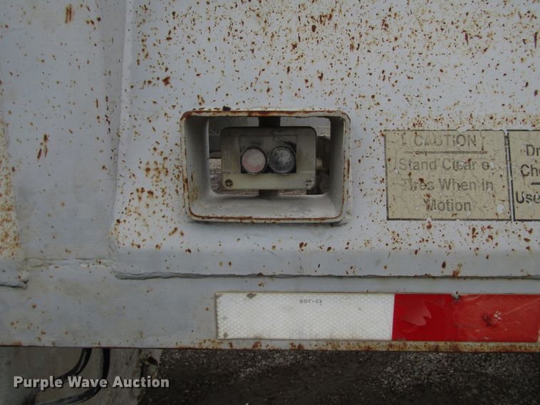 image for item DG6646 1996 Rway 4021 bottom dump trailer