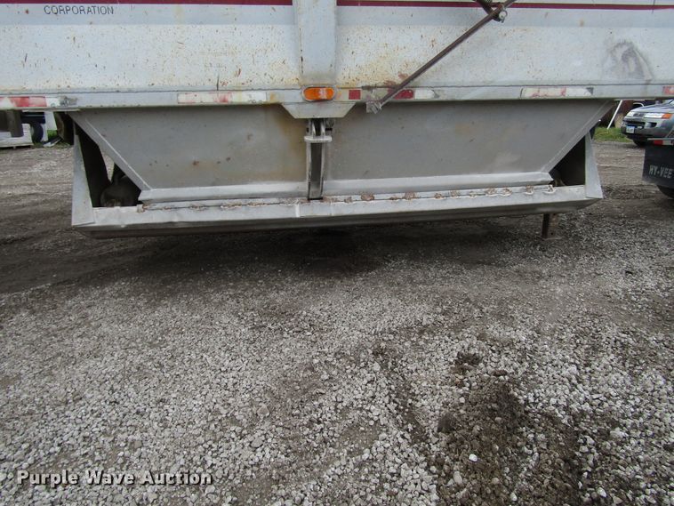 image for item DG6646 1996 Rway 4021 bottom dump trailer