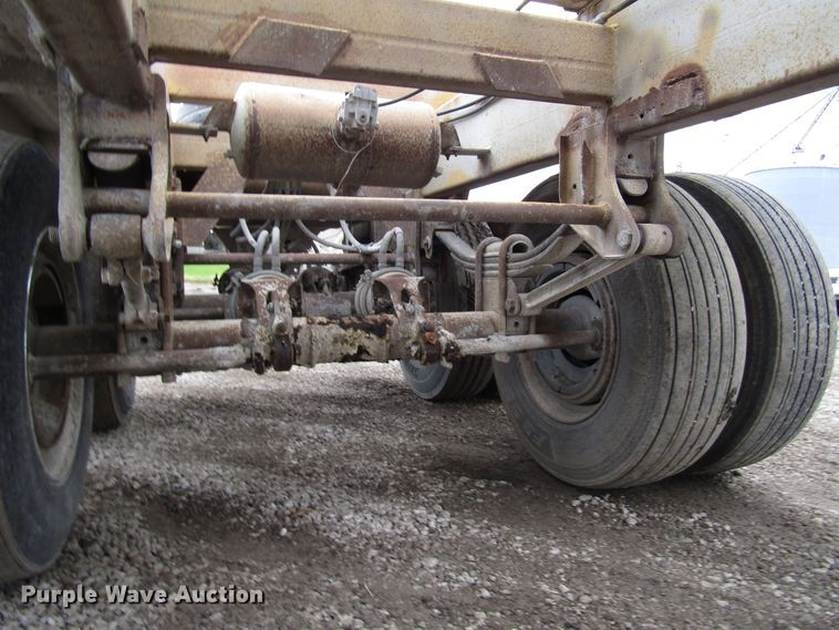 image for item DG6646 1996 Rway 4021 bottom dump trailer
