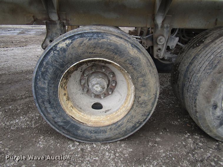image for item DG6646 1996 Rway 4021 bottom dump trailer