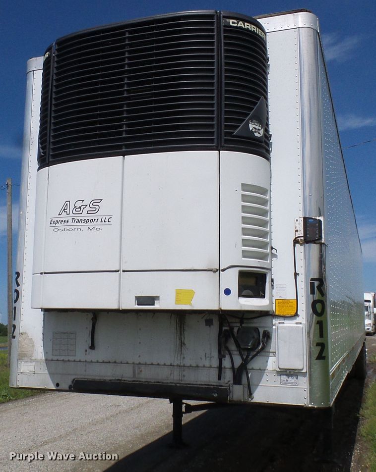 image for item DI0616 2008 Utility US2RA refrigerated van trailer