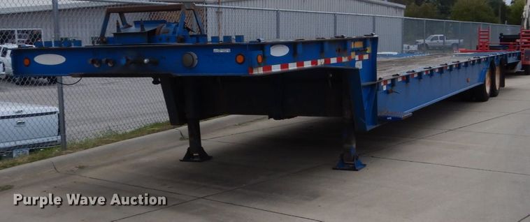 image for item EC9025 2005 Ledwell drop deck equipment trailer