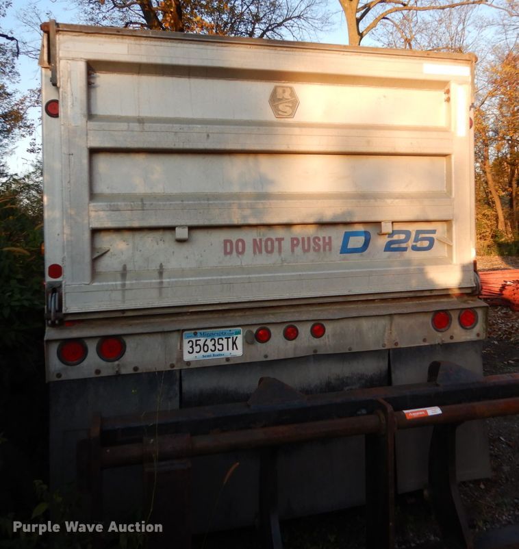 image for item EC9051 2003 R/S Body Co. end dump trailer