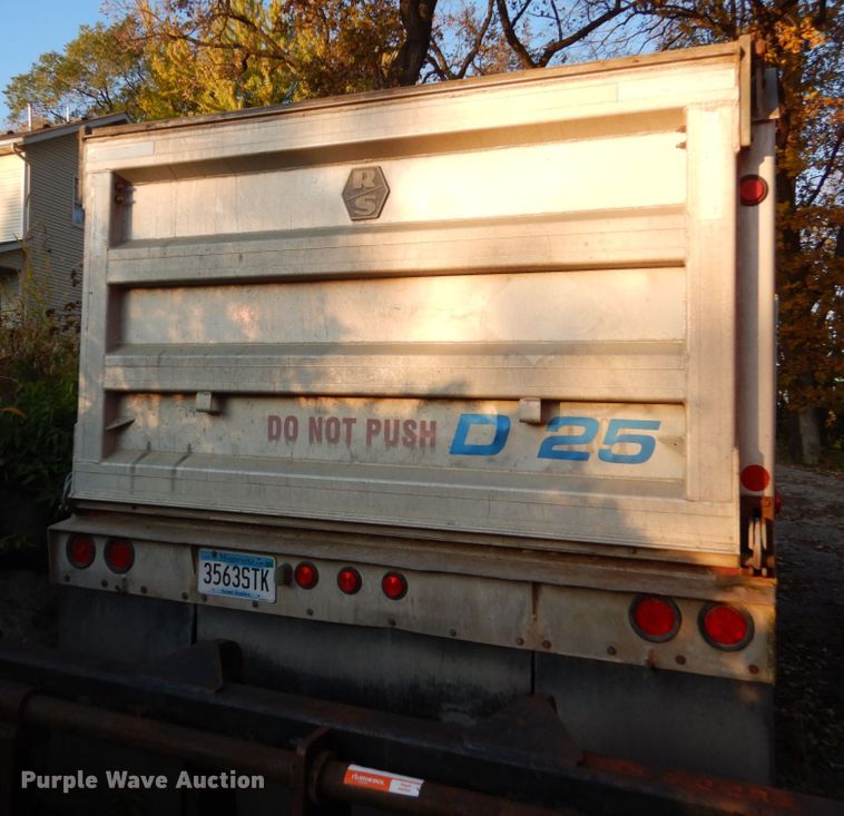 image for item EC9051 2003 R/S Body Co. end dump trailer