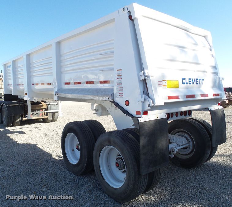 image for item EM9231 2004 Clement HL3034 end dump trailer