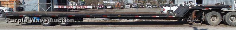 image for item EM9235 1998 Trail Eze DLX30TC53 drop deck equipment trailer