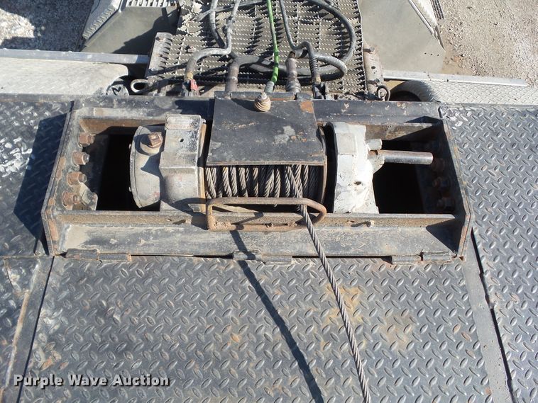 image for item EM9235 1998 Trail Eze DLX30TC53 drop deck equipment trailer