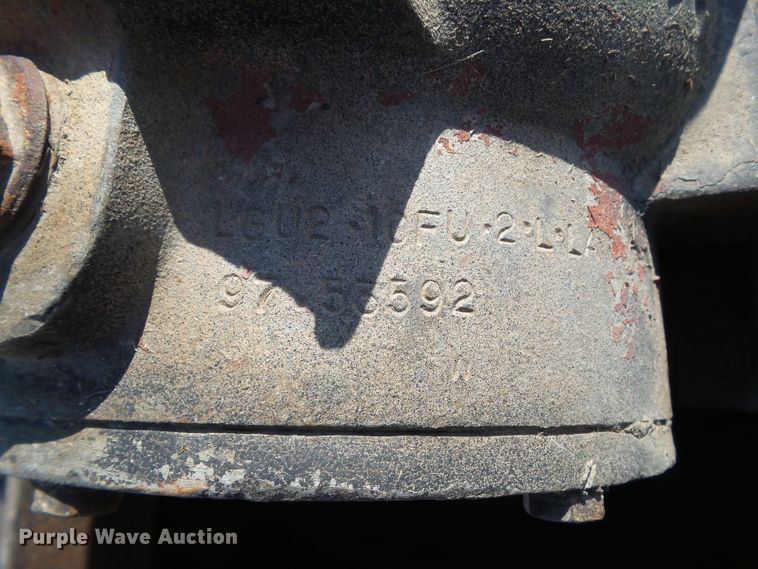 image for item EM9235 1998 Trail Eze DLX30TC53 drop deck equipment trailer