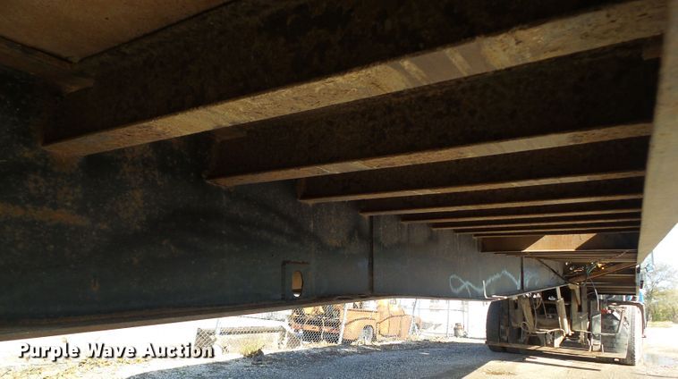 image for item EM9235 1998 Trail Eze DLX30TC53 drop deck equipment trailer