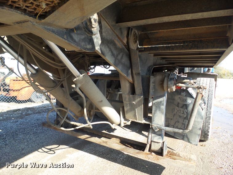 image for item EM9235 1998 Trail Eze DLX30TC53 drop deck equipment trailer