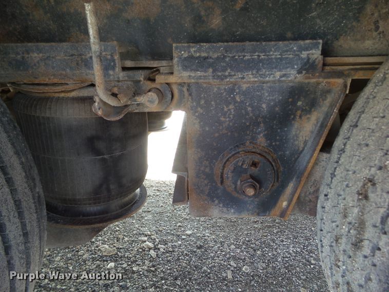 image for item EM9235 1998 Trail Eze DLX30TC53 drop deck equipment trailer