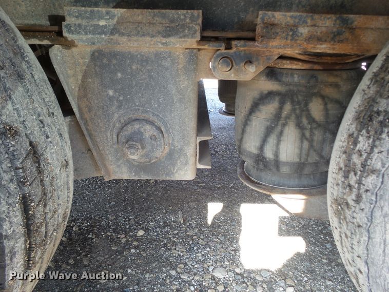 image for item EM9235 1998 Trail Eze DLX30TC53 drop deck equipment trailer