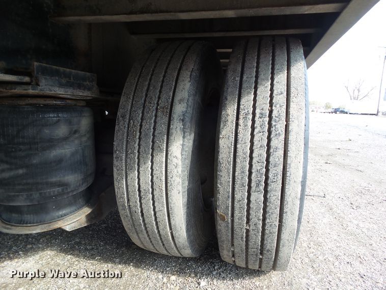 image for item EM9235 1998 Trail Eze DLX30TC53 drop deck equipment trailer