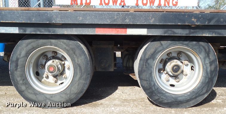 image for item EM9235 1998 Trail Eze DLX30TC53 drop deck equipment trailer