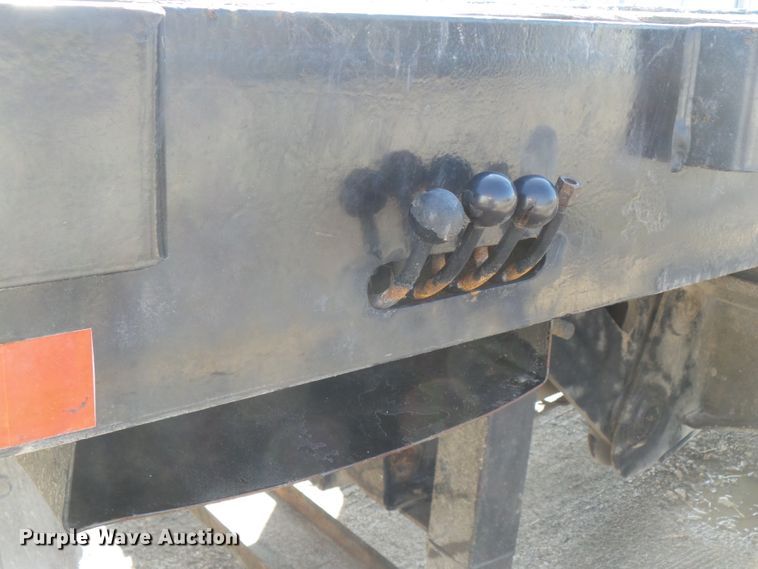 image for item EM9235 1998 Trail Eze DLX30TC53 drop deck equipment trailer