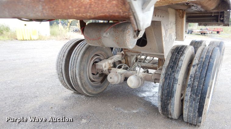 image for item EY9333 1998 Clement end dump trailer