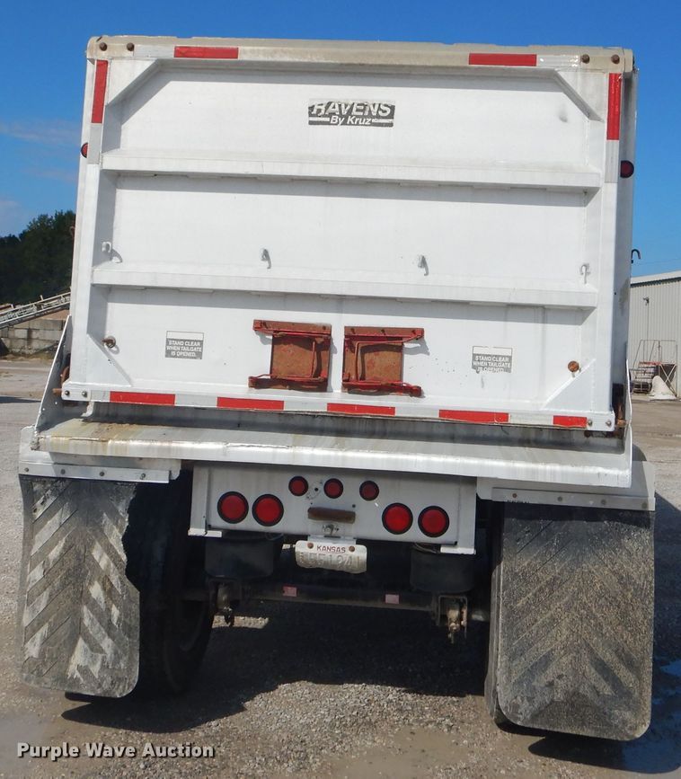 image for item FC9982 2006 Kruz Ravens end dump trailer