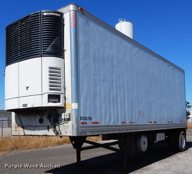 image for item FK9893 2006 Utility Trailers refrigerated van trailer