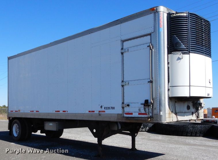 image for item FK9893 2006 Utility Trailers refrigerated van trailer