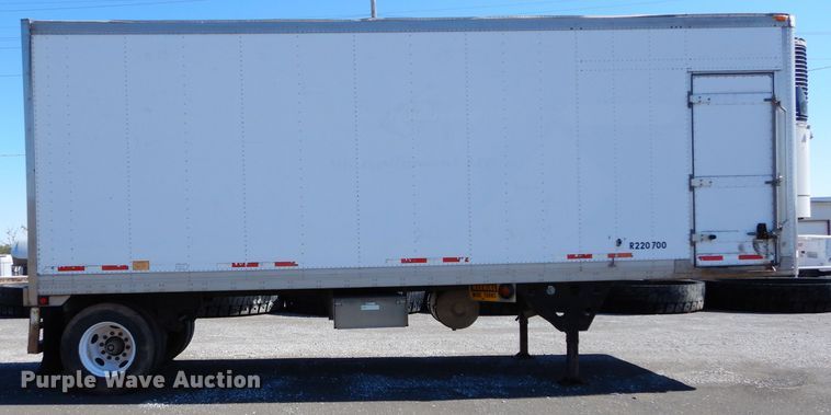 image for item FK9893 2006 Utility Trailers refrigerated van trailer