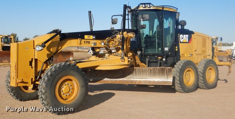 image for item DD4522 2012 Caterpillar 140M2 VHP Plus motor grader