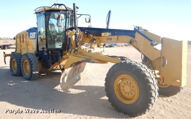image for item DD4522 2012 Caterpillar 140M2 VHP Plus motor grader