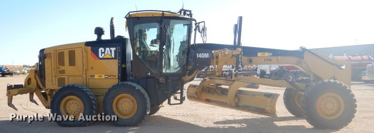 image for item DD4522 2012 Caterpillar 140M2 VHP Plus motor grader