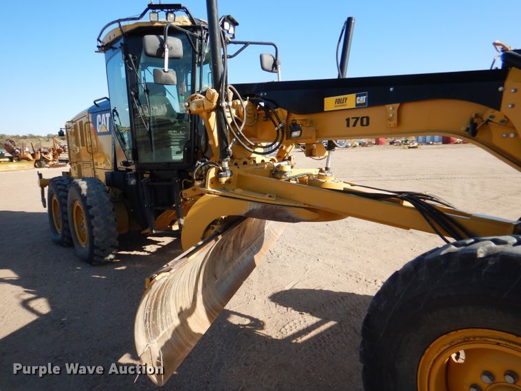 image for item DD4522 2012 Caterpillar 140M2 VHP Plus motor grader