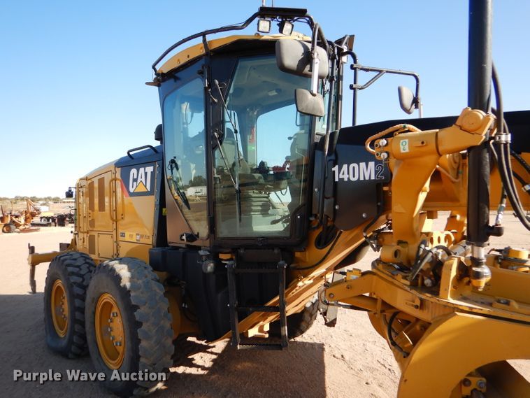 image for item DD4522 2012 Caterpillar 140M2 VHP Plus motor grader