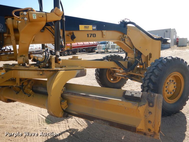 image for item DD4522 2012 Caterpillar 140M2 VHP Plus motor grader