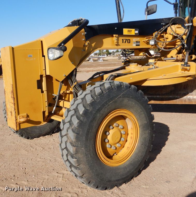 image for item DD4522 2012 Caterpillar 140M2 VHP Plus motor grader