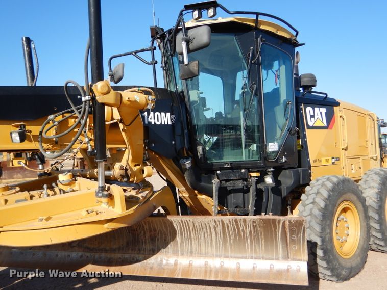 image for item DD4522 2012 Caterpillar 140M2 VHP Plus motor grader