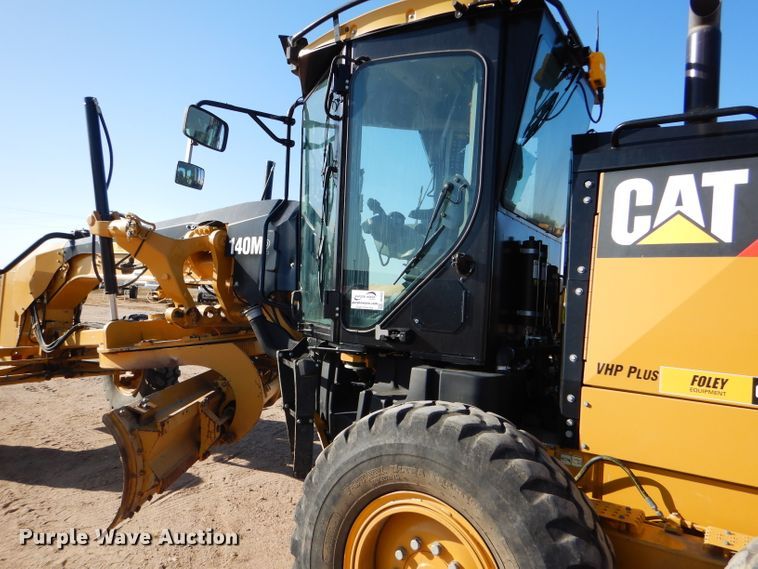 image for item DD4522 2012 Caterpillar 140M2 VHP Plus motor grader
