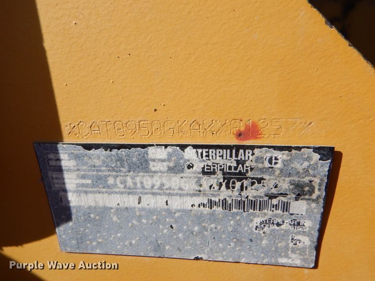 image for item DD4523 2005 Caterpillar 950G wheel loader