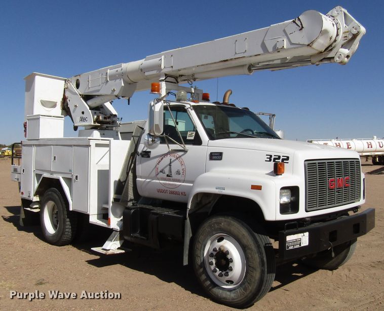 image for item DG0268 1997 GMC C8500 bucket truck