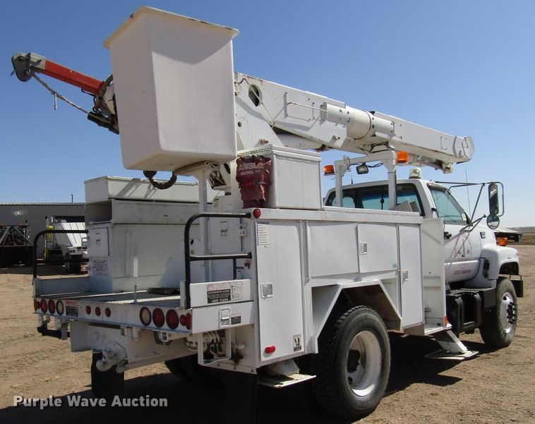 image for item DG0268 1997 GMC C8500 bucket truck