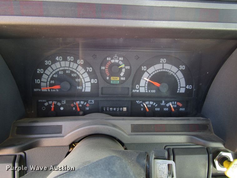 image for item DG0268 1997 GMC C8500 bucket truck