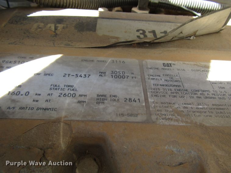 image for item DG0268 1997 GMC C8500 bucket truck