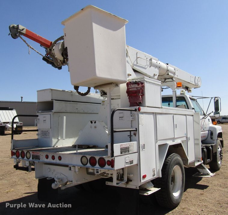 image for item DG0268 1997 GMC C8500 bucket truck
