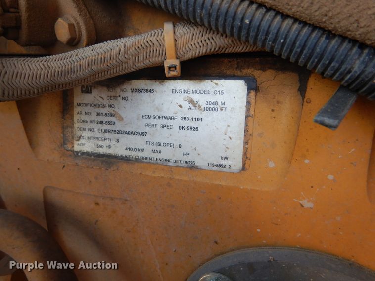 image for item DG0271 2007 Kenworth T800 vacuum / pump truck