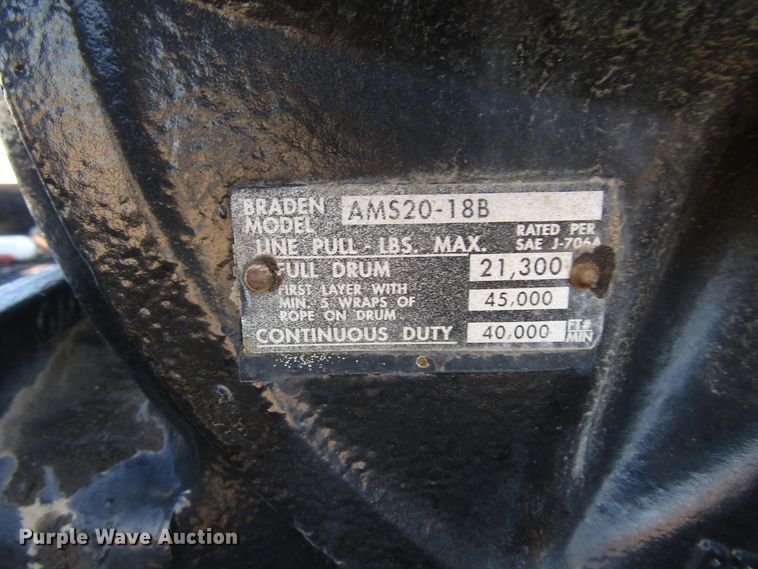 image for item DG0275 2007 Kenworth T800B winch truck