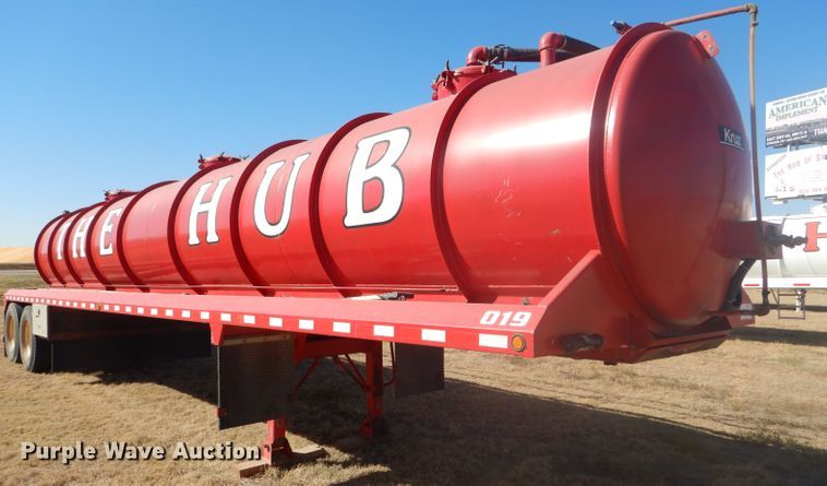 image for item DG0277 2012 Kruz SVAC-130-39 vacuum trailer