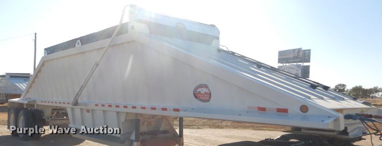 image for item DG0285 2018 CTS BDT-40 bottom dump trailer