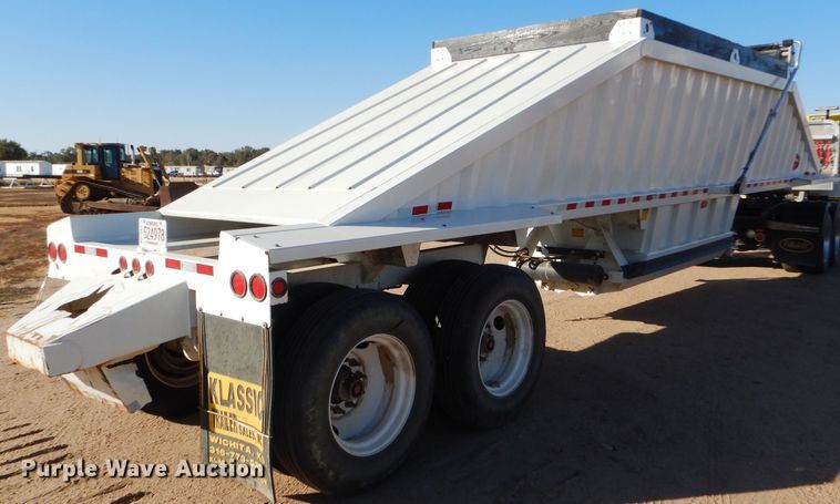image for item DG0285 2018 CTS BDT-40 bottom dump trailer