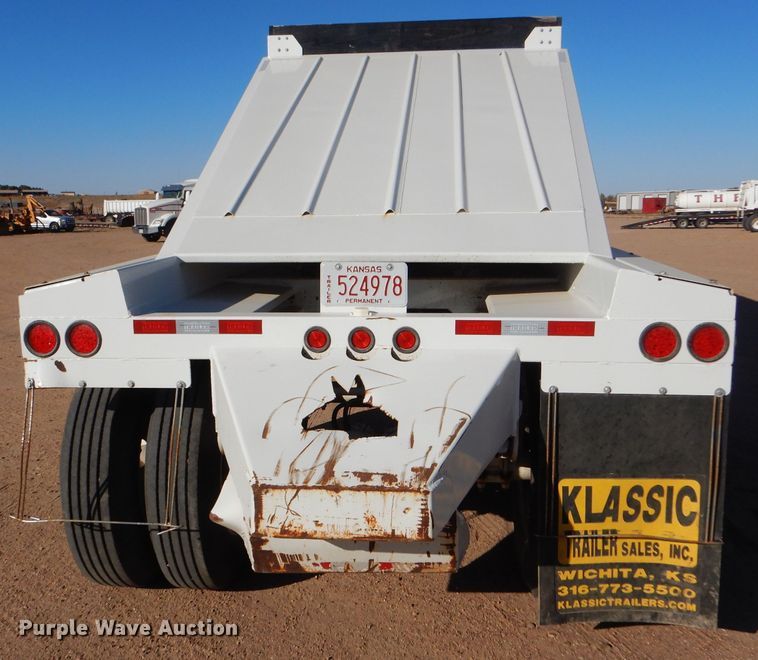 image for item DG0285 2018 CTS BDT-40 bottom dump trailer