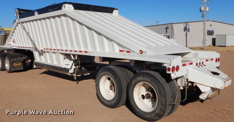 image for item DG0285 2018 CTS BDT-40 bottom dump trailer