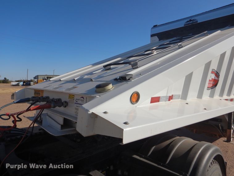 image for item DG0285 2018 CTS BDT-40 bottom dump trailer