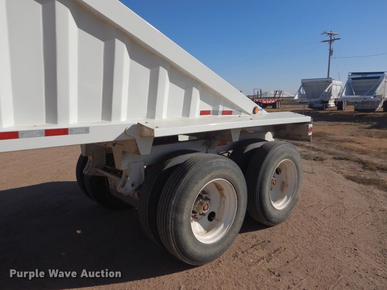 image for item DG0285 2018 CTS BDT-40 bottom dump trailer