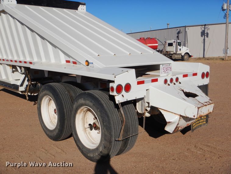image for item DG0285 2018 CTS BDT-40 bottom dump trailer