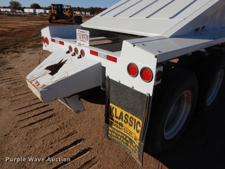 image for item DG0285 2018 CTS BDT-40 bottom dump trailer